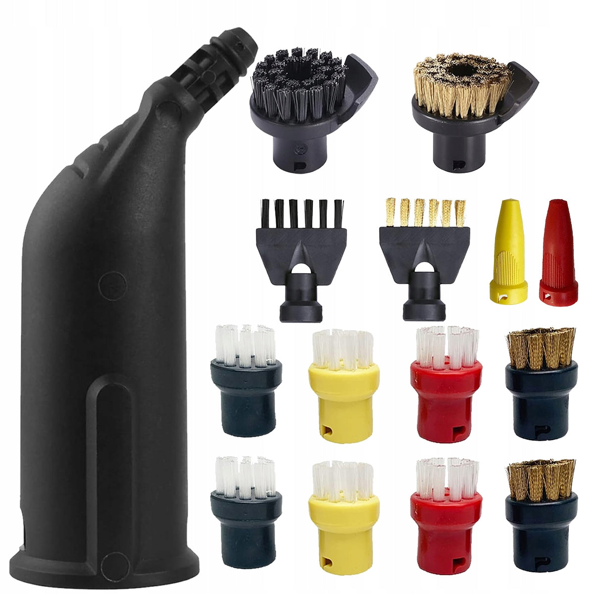 15x KARCHER SC1 SC2 SC3 SC4 SC5 STEAMER ACCESSORIES brushes +Nozzle
