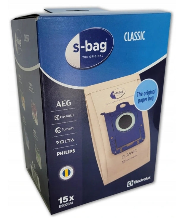 15x S-BAG Classic E200SM for Electrolux Classic Silence vacuum cleaner
