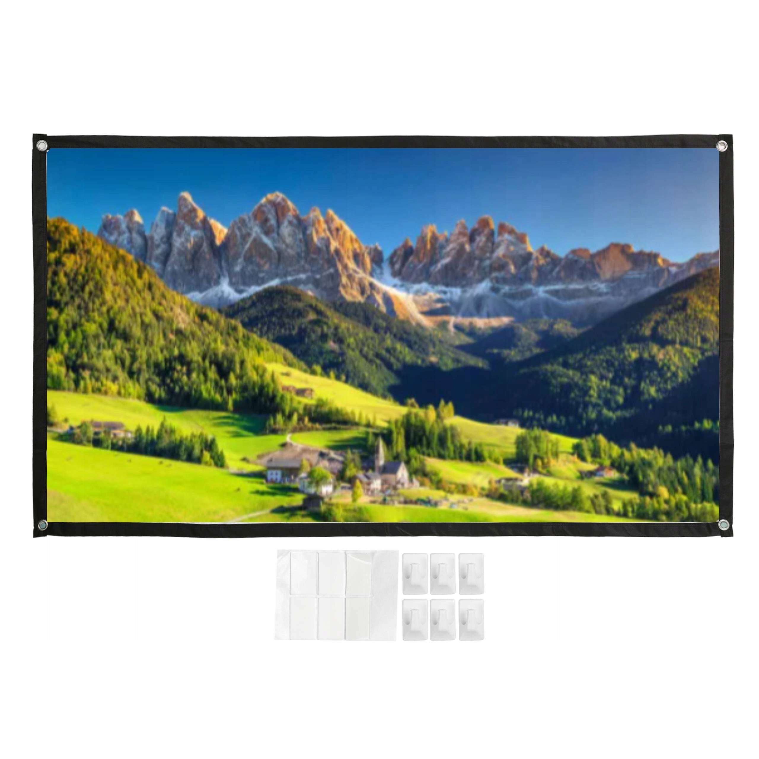 16:9 PROJECTION SCREEN PORTABLE HD FOLDABLE 72 INCH Manufacturer code 2610220281511