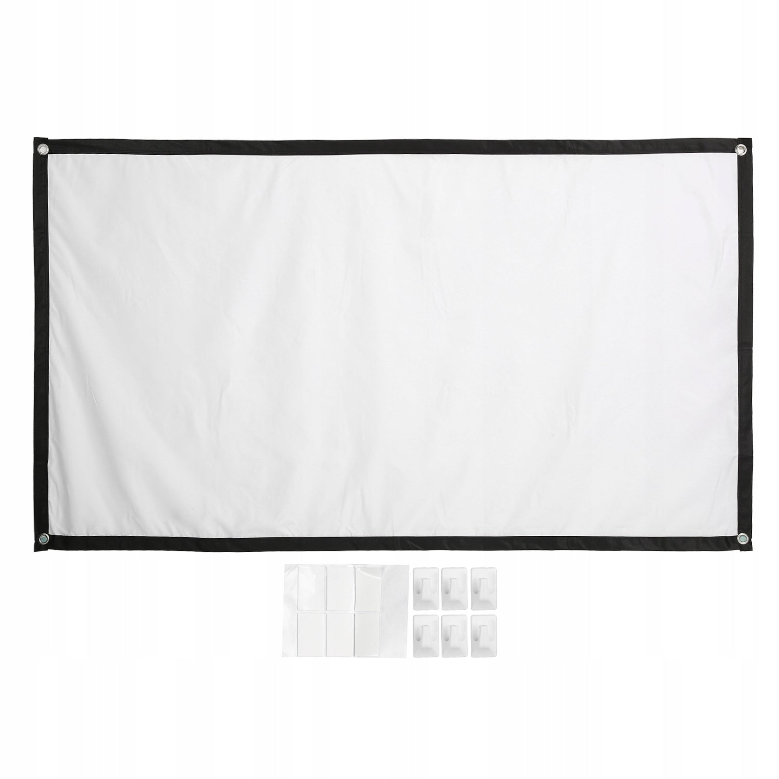 16:9 PROJECTION SCREEN PORTABLE HD FOLDABLE 72 INCH