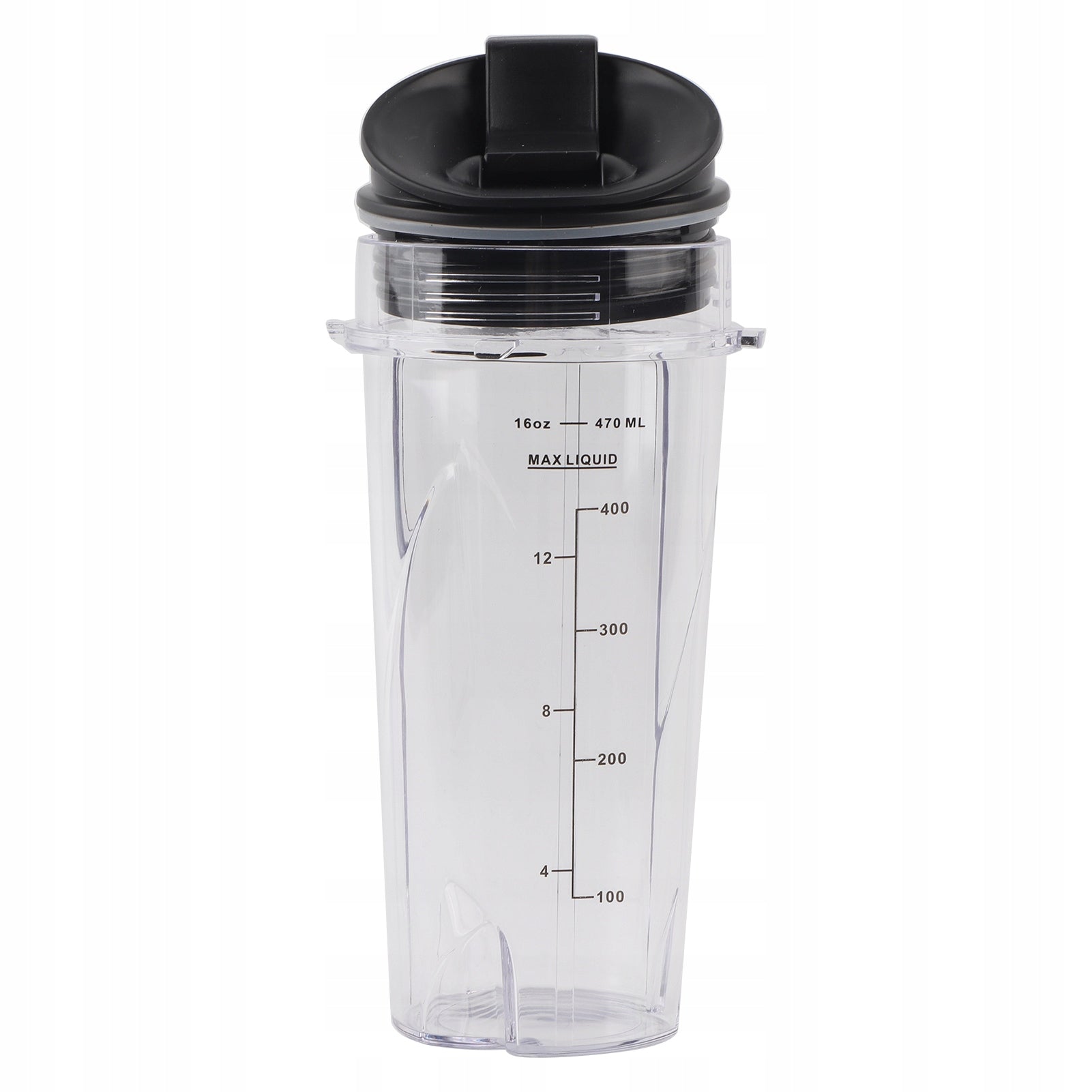 16 oz blender cup container with flap, suitable for