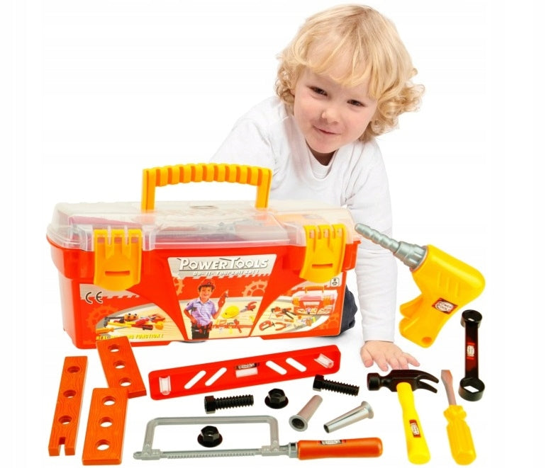 16 pieces TOOL BOX WORKSHOP 6133