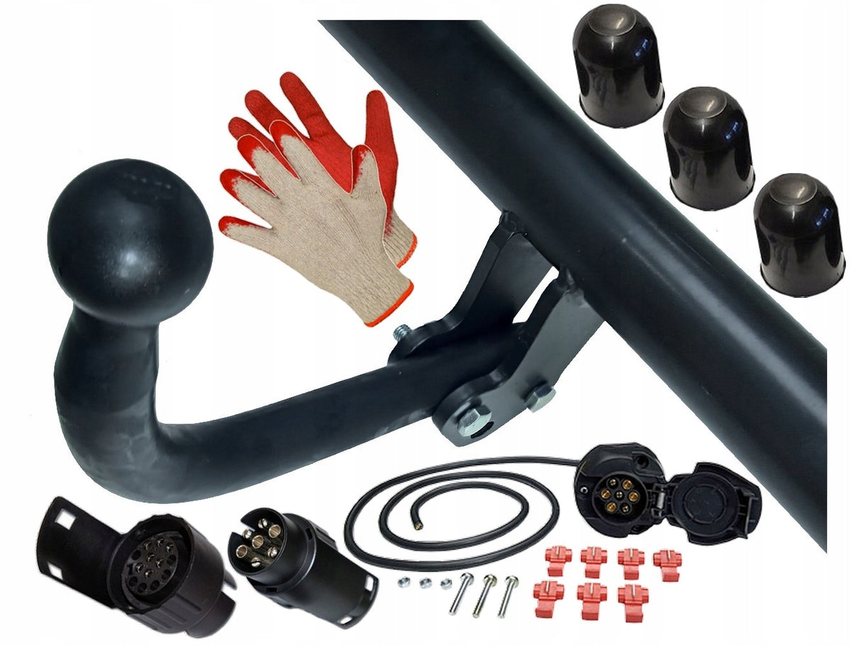 1650KG 75KG TOW BAR 7PIN 13P FOR PEUGEOT 3008 AND 1 2009TO2016 Ball type screw‑off