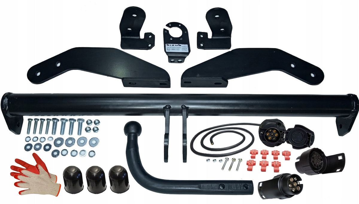 1650KG 75KG TOW BAR 7PIN 13P FOR PEUGEOT 3008 AND 1 2009TO2016