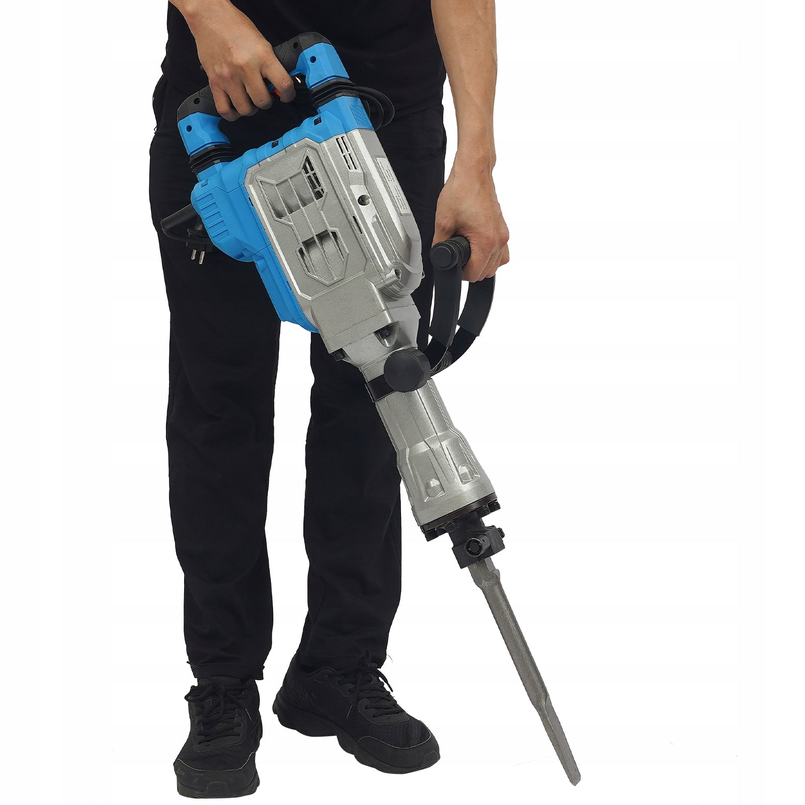 168D DEMOLITION HAMMER HEAVY DUTY CONCRETE BREAKER WITH 2PCS OF CHISELS