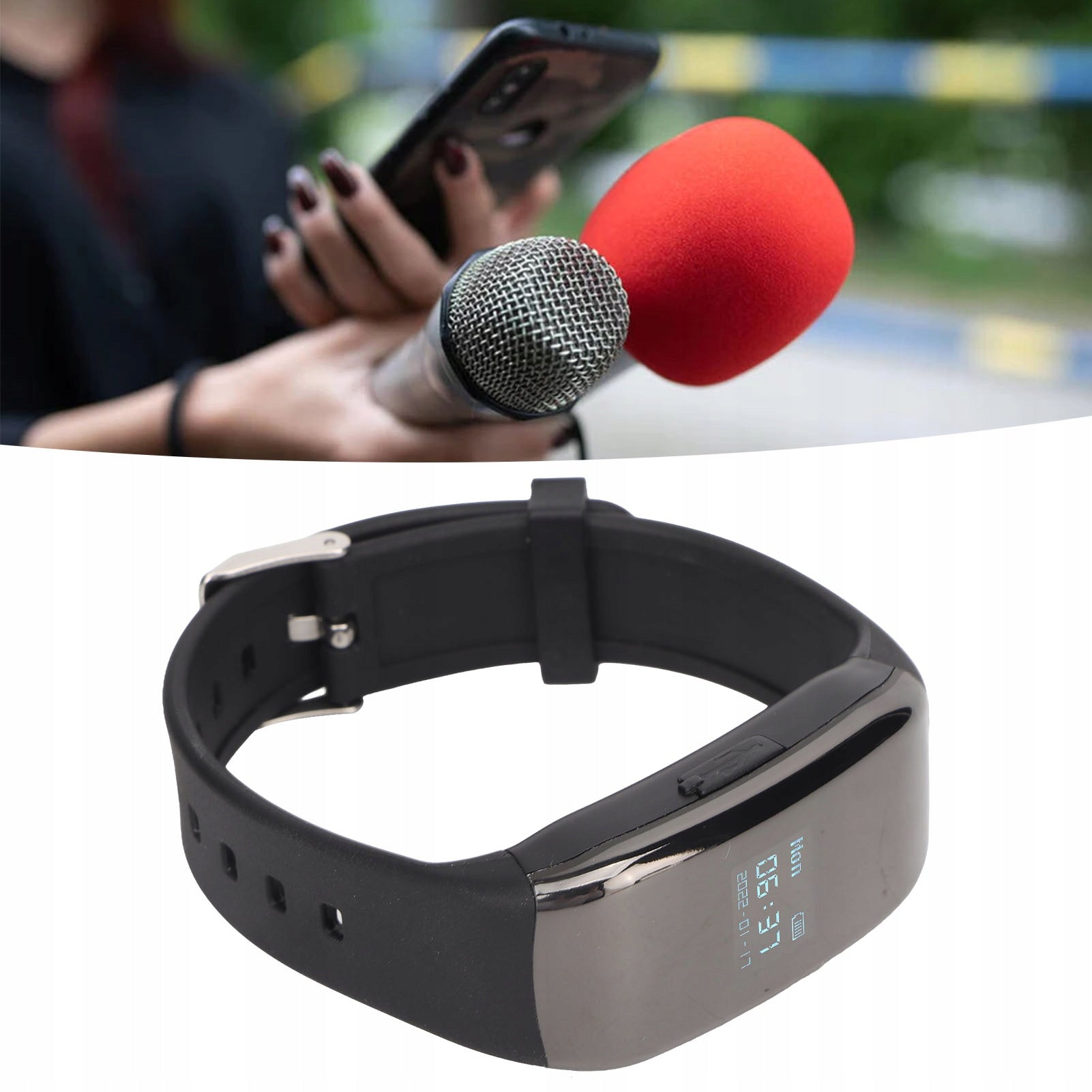 16GB WATCH WITH VOICE RECORDER INTELLIGENT VOICE ACTIVATED RECORDING 300MAH Packaging status original