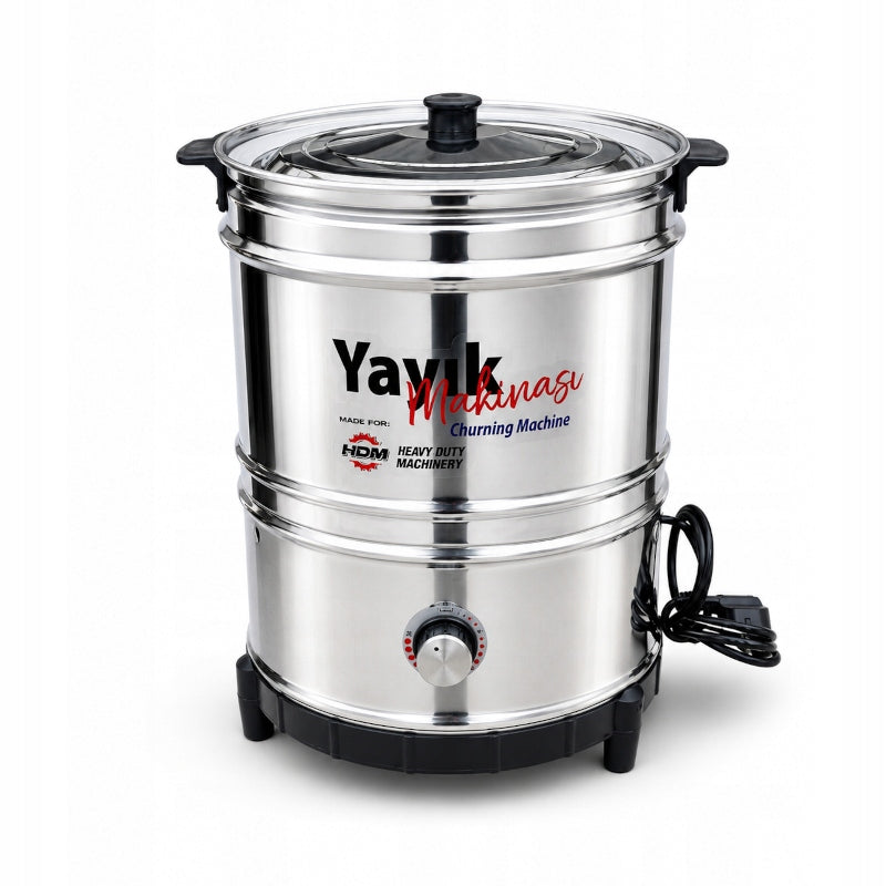 16L Electric Buttermilk for Making Homemade Butter Stainless Steel 80W Packaging status original