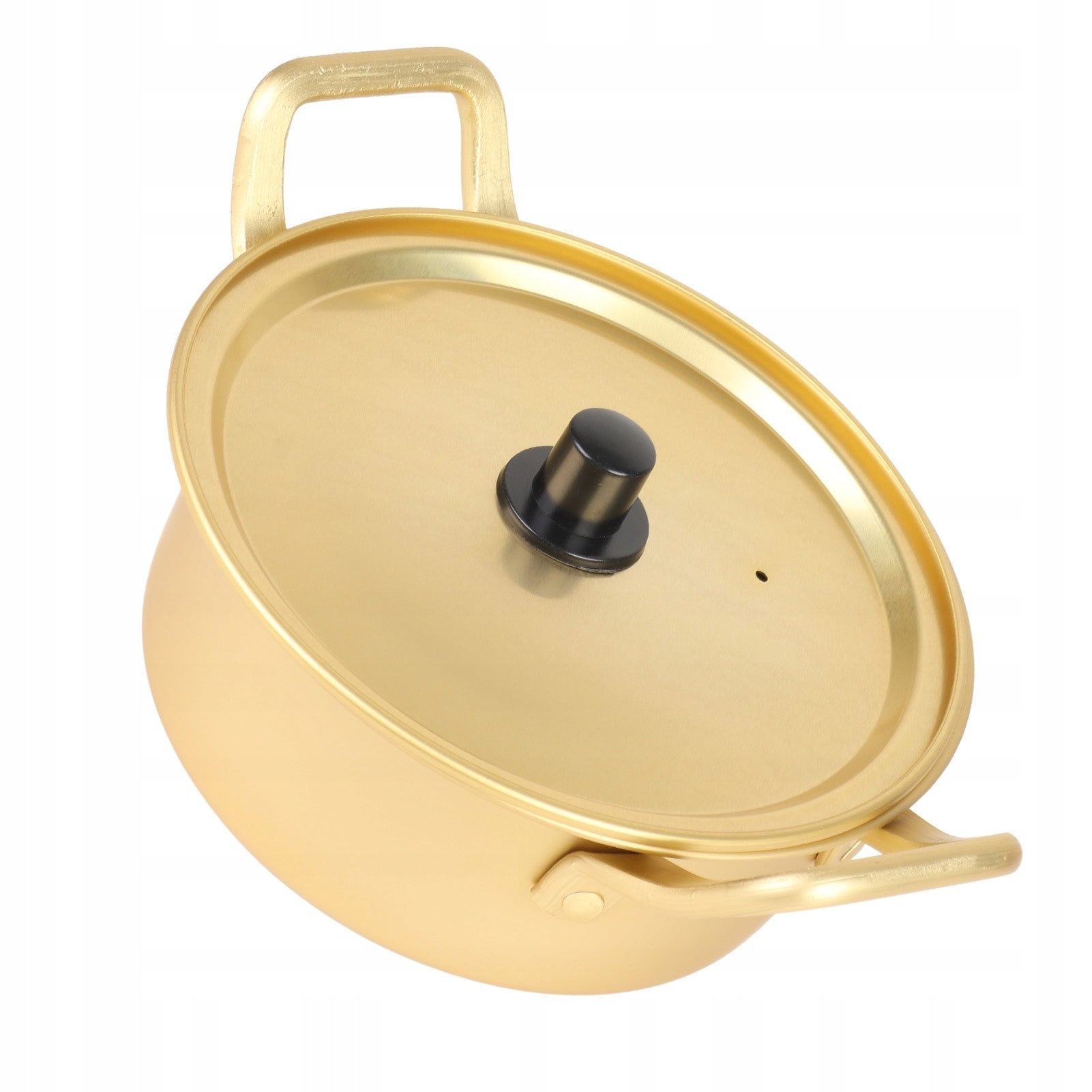 16cm yellow aluminum pot for Korean ramen Brand no brand