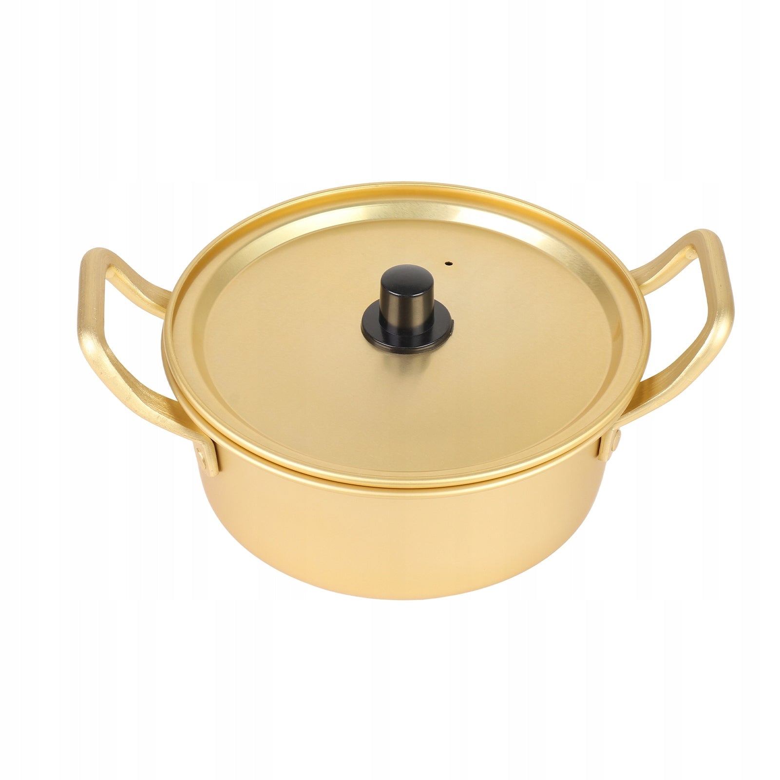 16cm yellow aluminum pot for Korean ramen