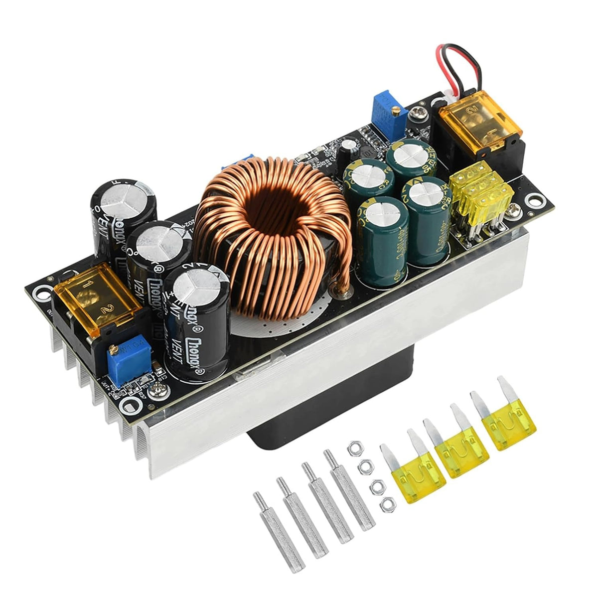1800W 40A DC-DC STEP UP BOOST CONVERTER CURRENT VOLTAGE REGULATOR