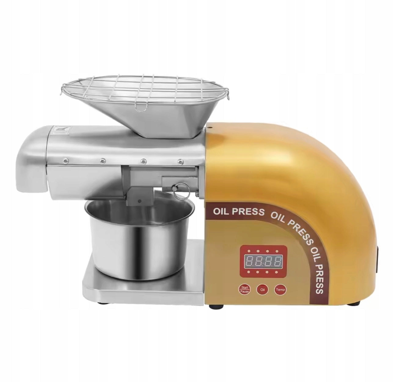 1800W ELECTRIC OIL PRESS – HOMEMADE OIL PRODUCTION FRESH