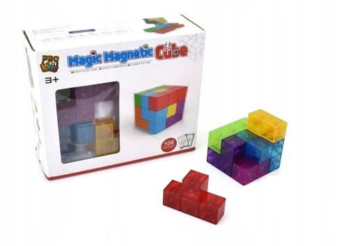 1828 MAGNETIC CUBE PUZZLE 3X3X3 educational toy Manufacturer code PX8612#2