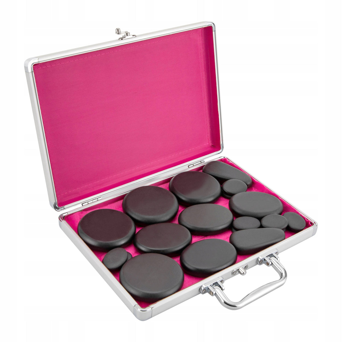 18PCS HOT STONE BASALT MASSAGE SET Packaging status original