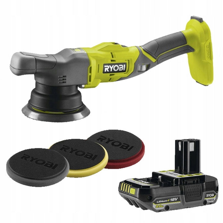 18V CORDLESS POLISHER INCLUDED WITH 18V BATTERY SYSTEM ONE+ RYOBI