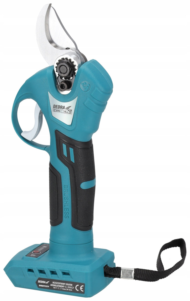 18V Cordless Pruner DEDRA SAS+ALL DED7177, cutting thickness 25-30 mm Packaging status original