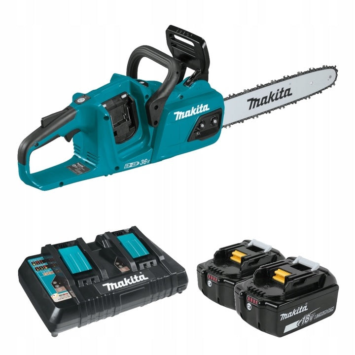 18V Cordless Saw Makita DUC355 NEW25 5AH Wood Chainsaw