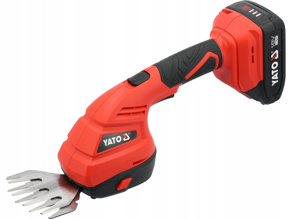 18V GRASS AND HEDGE TRIMMER WITH BATTERY 2AH ORDER YT-828357
