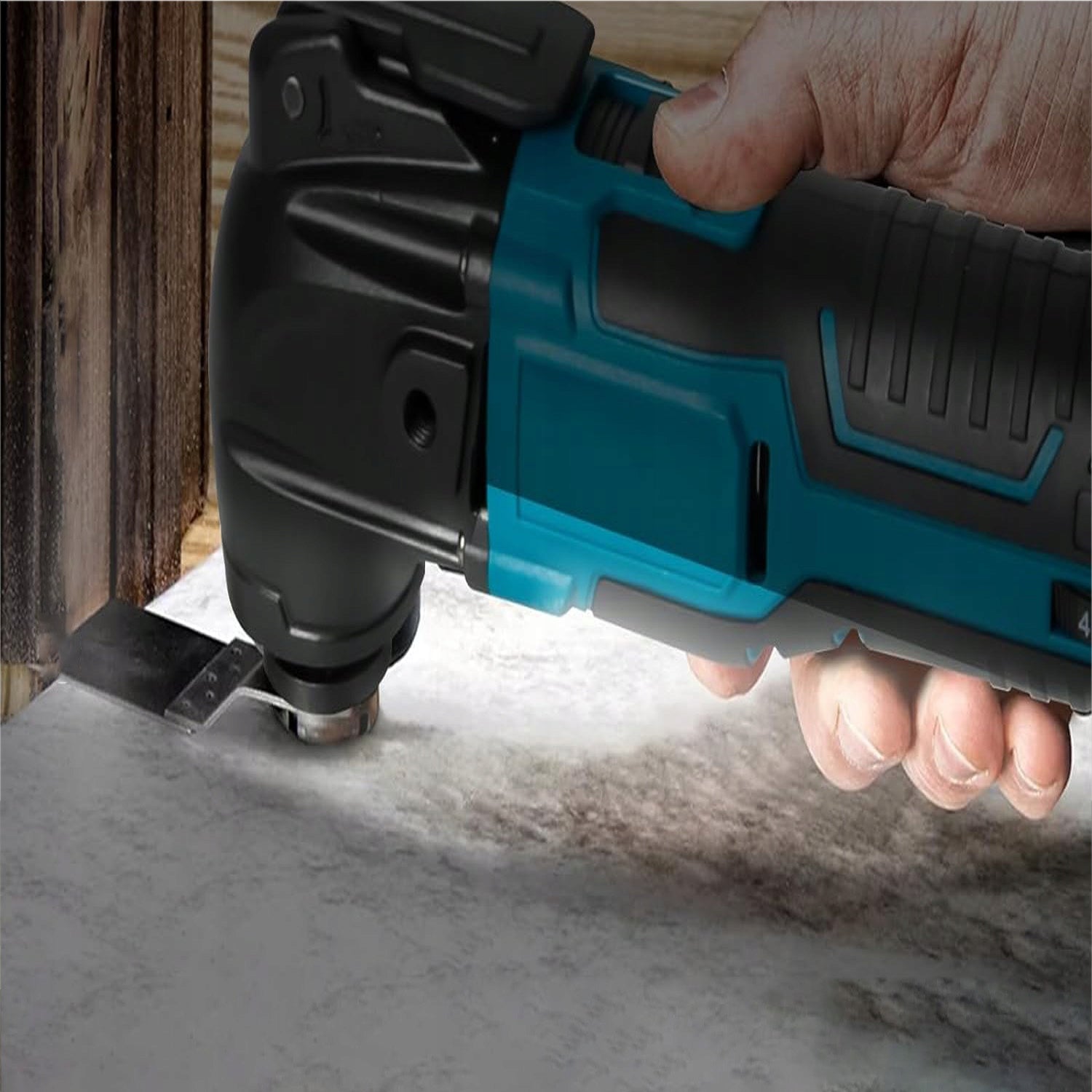 18V MULTITOOL GRINDER ADJUSTMENT+7 SAW BLADES Brand Dedra