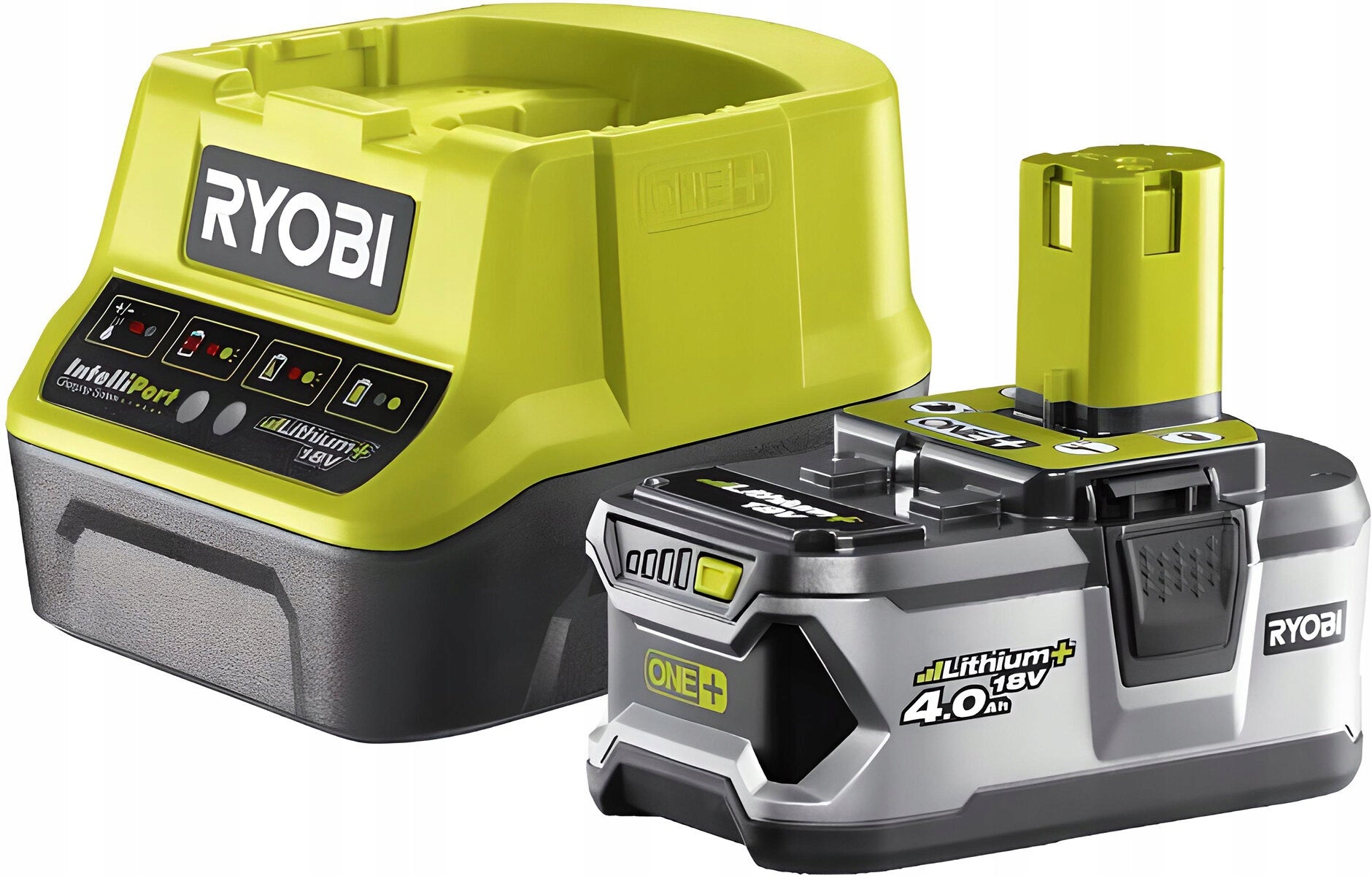 18V ONE+ leaf blower included with 4.0 Ah battery and charger Manufacturer code RY18BLA-140