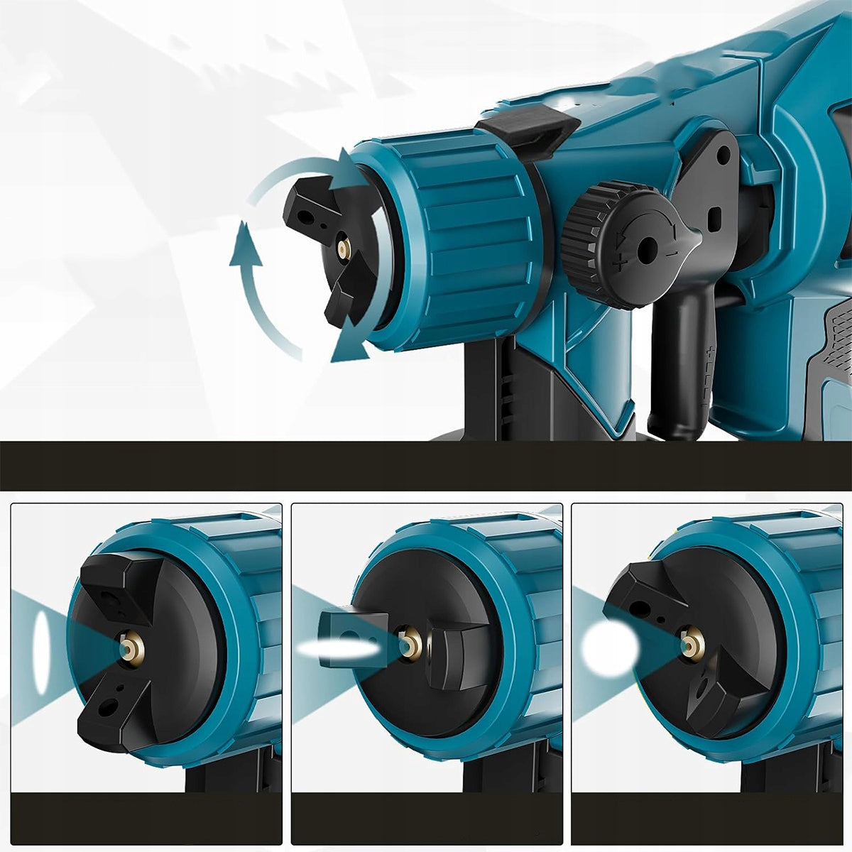 18v1000ml Cordless Spray Paint Gun for Makita Packaging status original