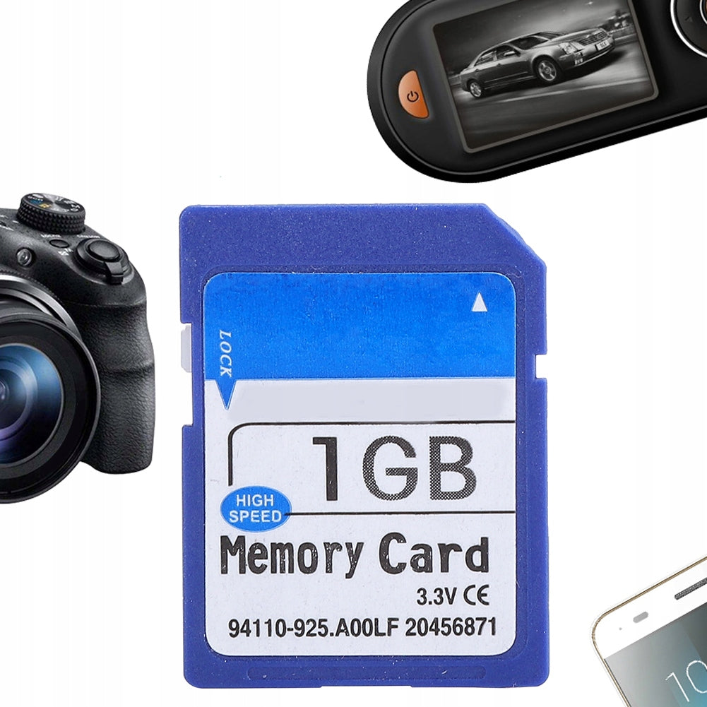 1GB HIGH SPEED MEMORY CARD FOR ELITE PRO MP3 MP4 CAMERA