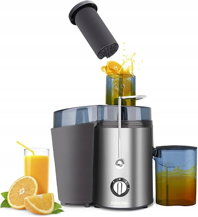 1L 450W Swiss Pro Stainless Steel Juicer