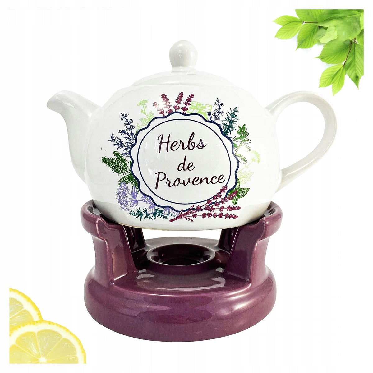 1L Jug with Owl Heater Autumn Perfect for Tea Gift
