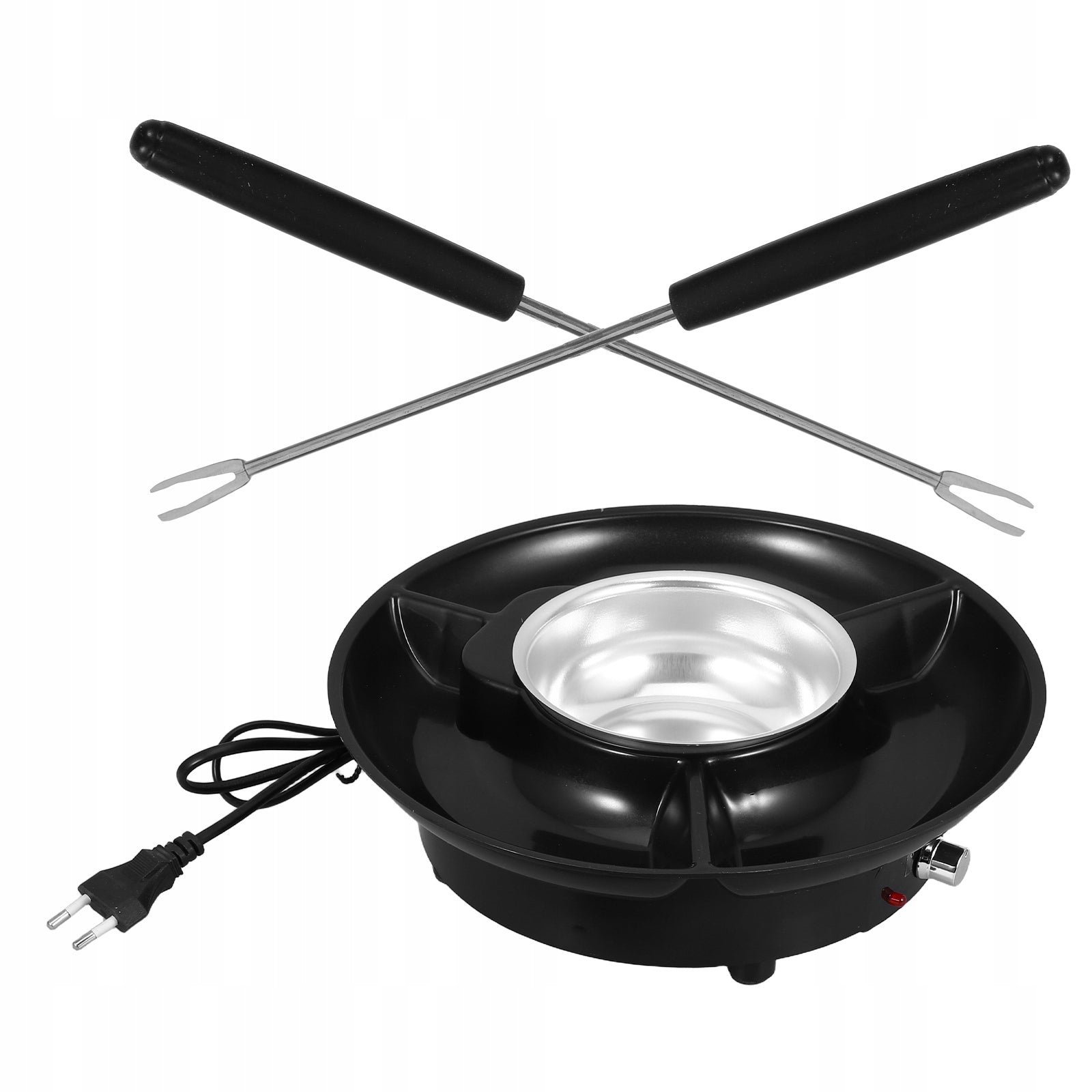 1Set Durable Electric Chocolate Fondue Pot for Family Gatherings Brand no brand
