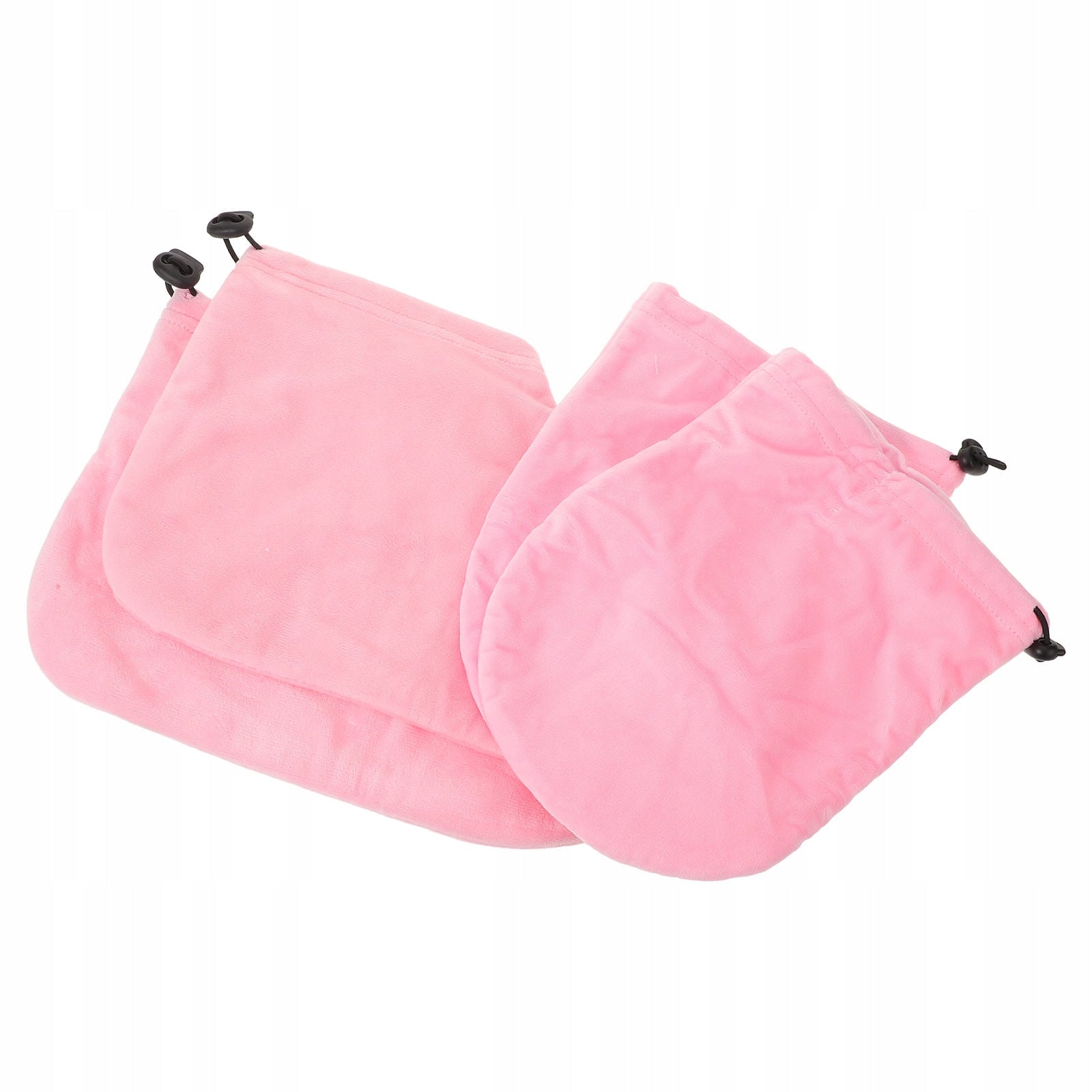 1Set Pink Cotton Paraffin Gloves with Adjustable Strap for Hand Therapy Brand no brand