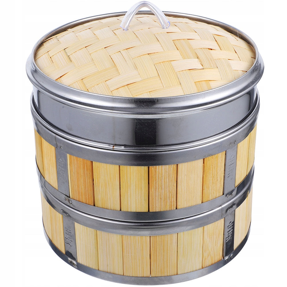 1ZEST BAMBUSOWY PAROWNIK DO WARZYW I PIEROGÓW W DOMU Capacity 1 l