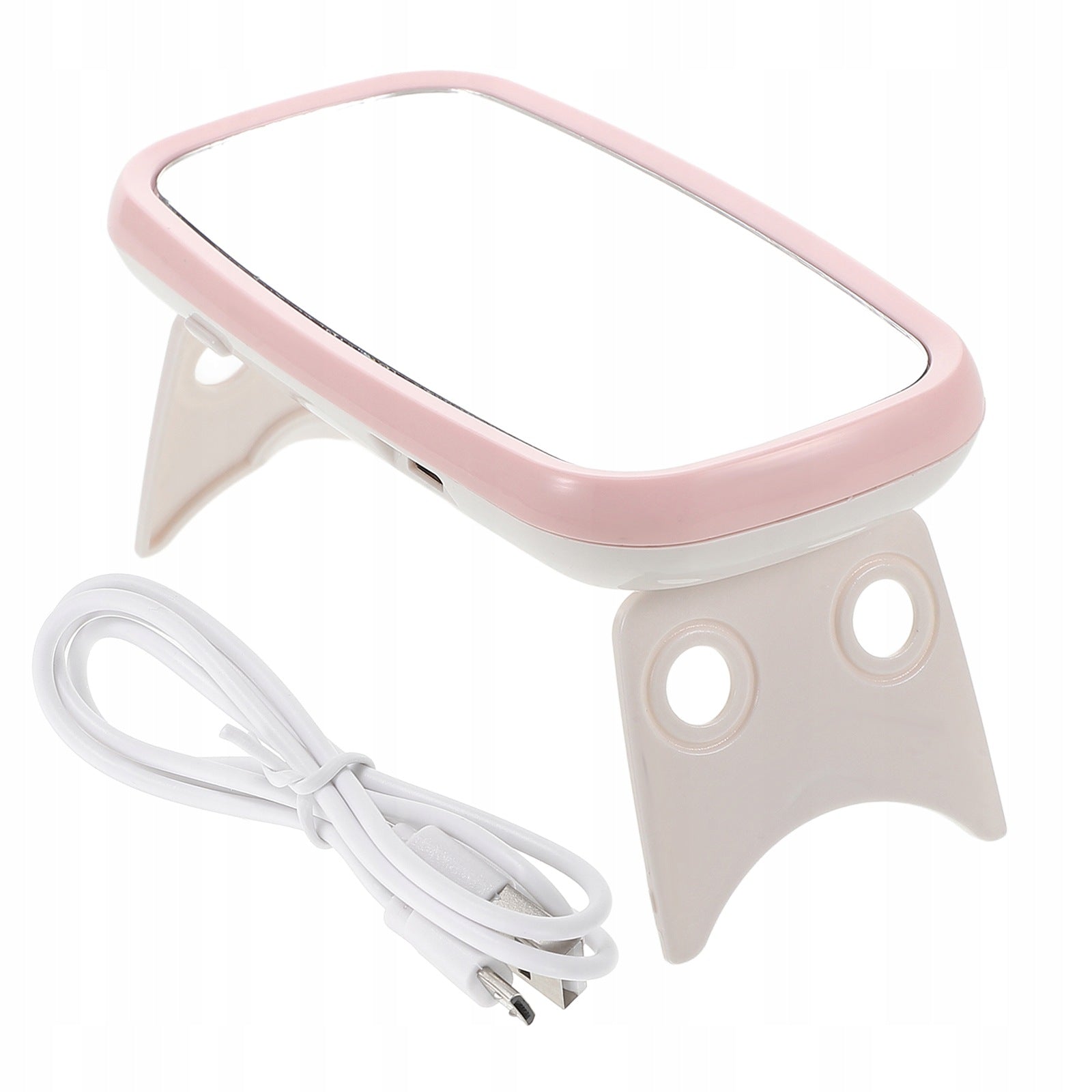 1Zest Prosta Lampa Do Paznokci LED Różowa Do Domowego Manicure