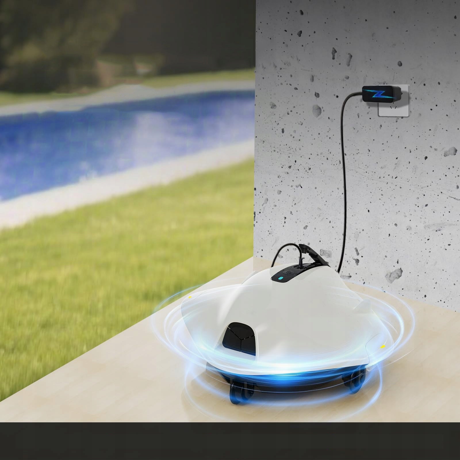 Baseino dulkių siurblys robotas VOLOSON S2 Ultra, belaidis