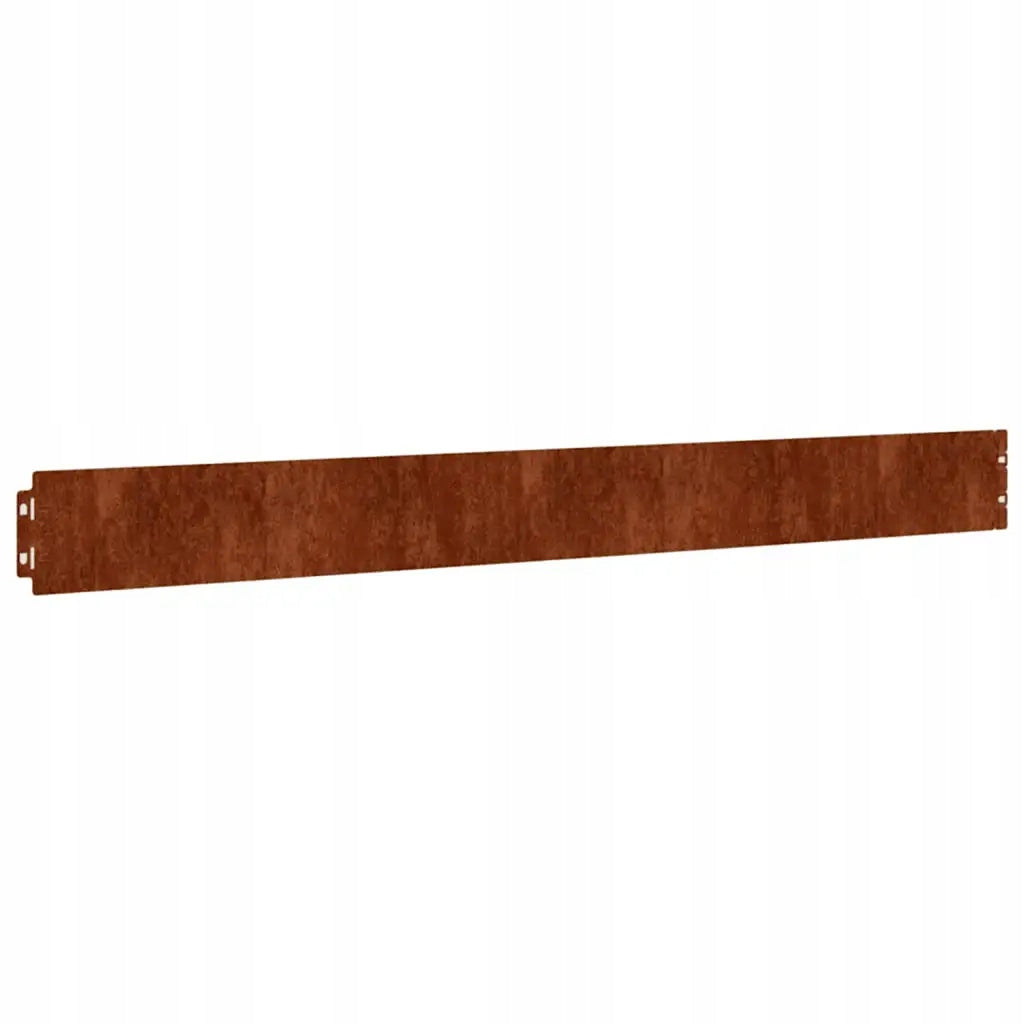 Vejos borteliai, 10 vnt., 10x103 cm, lankstūs, Corten plienas
