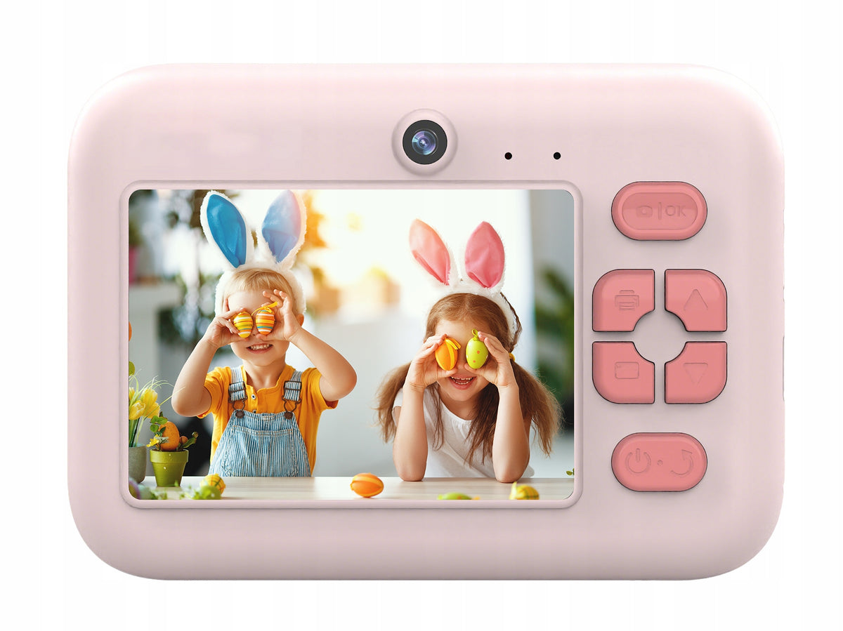 2.4" K12Pro Kids Camera with Instant Printer, Bluetooth, 48MP, 1080P Brand no brand