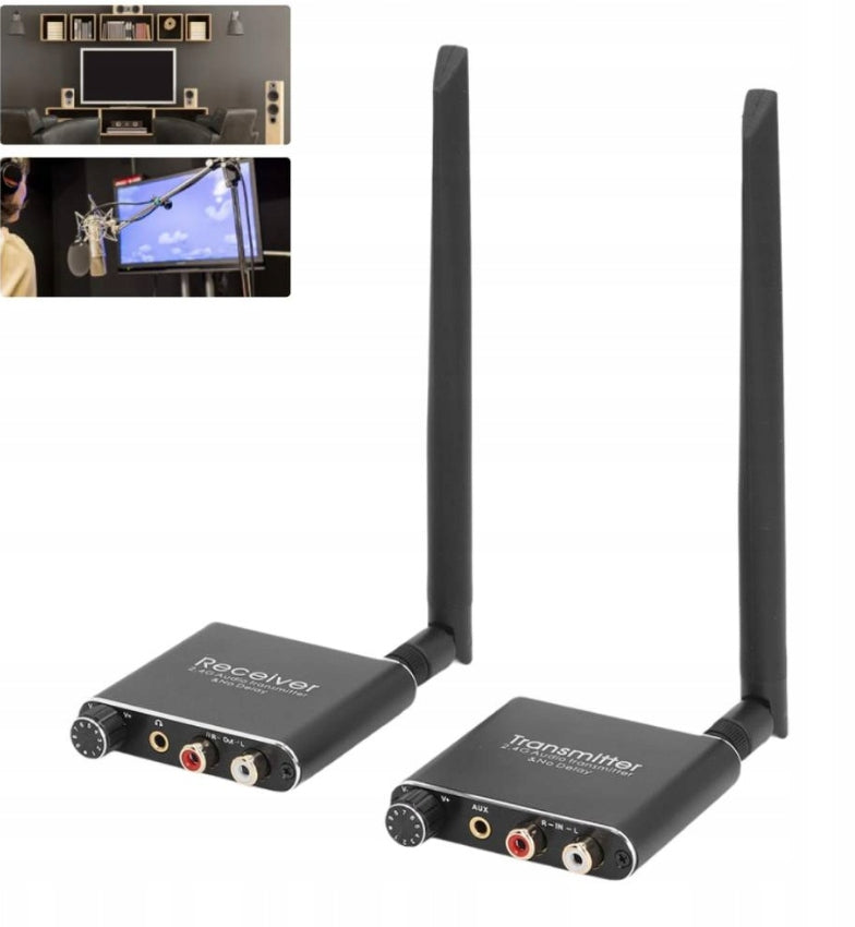 2,4G wireless audio transmitter-receiver without delay KF transmitter Manufacturer code AV220