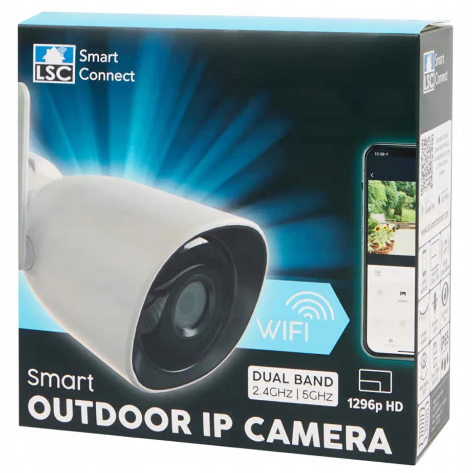 2,4GHz 5GHz LSC 1296p HD 3Mpx IP65 Indoor WiFi CAMERA