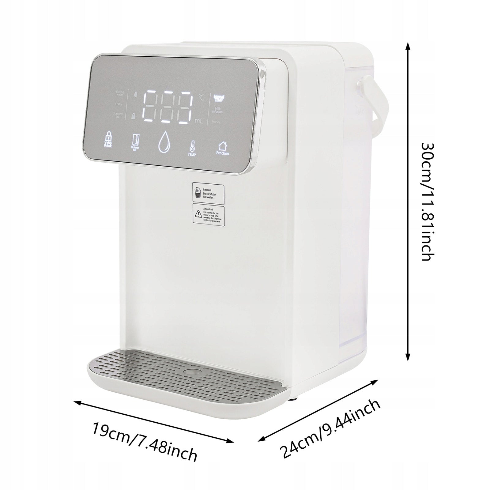 2.4L INSTANT HEATED WATER DISPENSER 2000W Model DISPENSER WODY