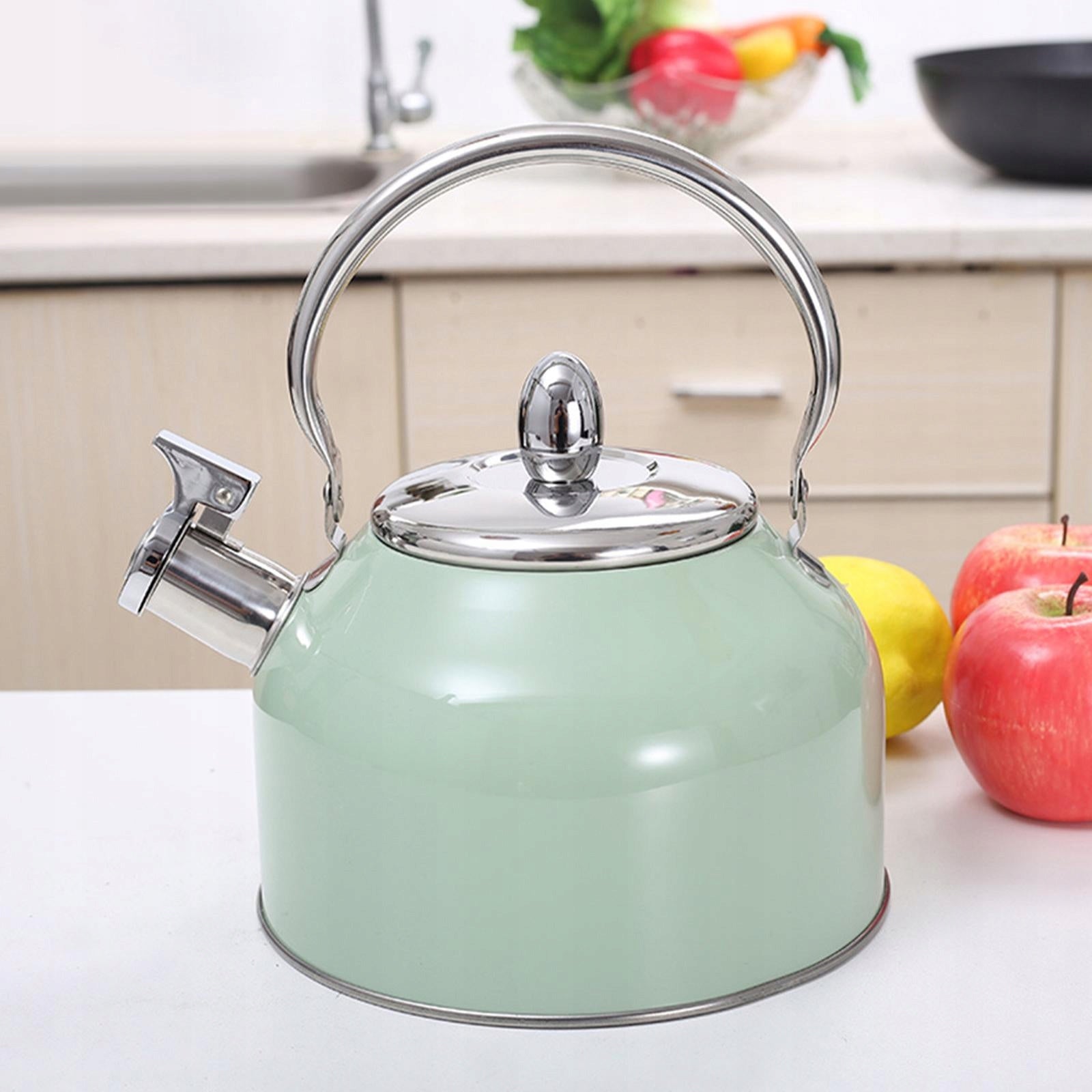 2.5L Stainless Steel Tea Pot Whistle Sound Water Kettle Anti Scalding