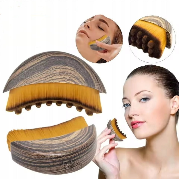 2× Facial Lymphatic Drainage Massager Lymphatic Contour Toothbrush Packaging status original