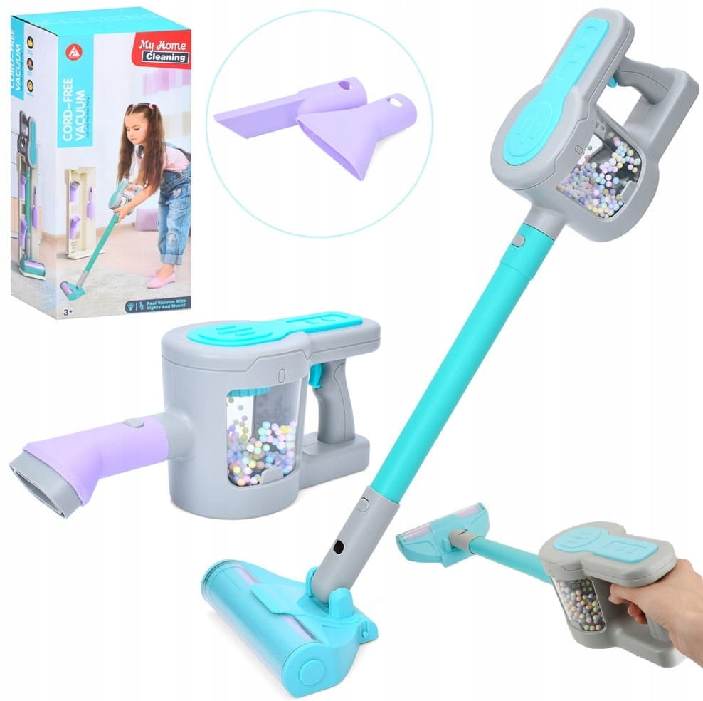 2-IN-1 BATTERY OPERATED VERTICAL VACUUM CLEANER FOR KIDS