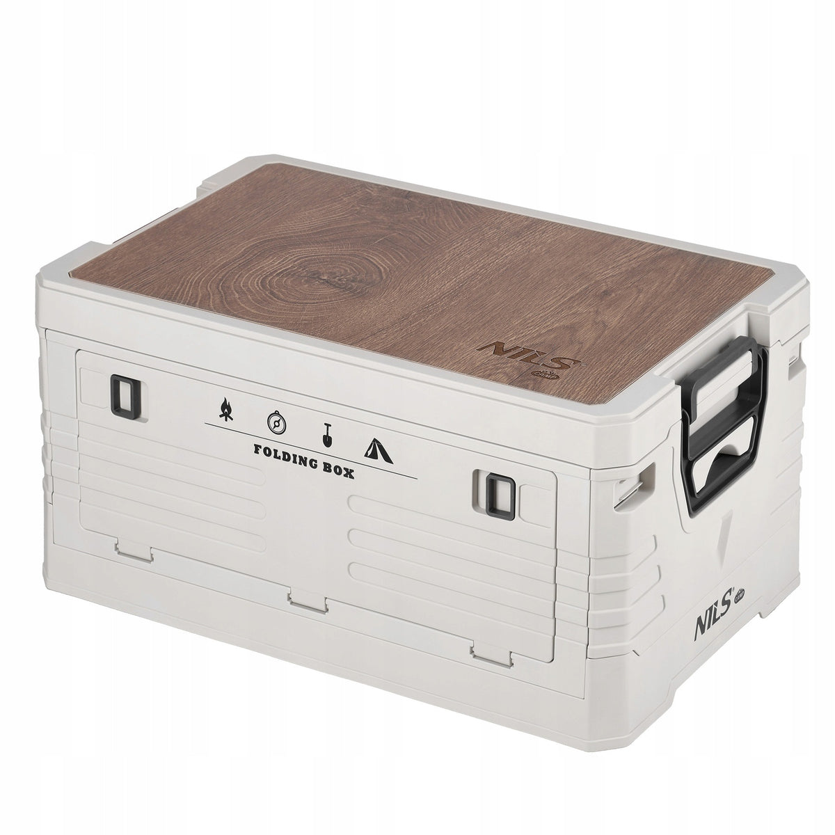 2-IN-1 FOLDING CAMPING BOX WITH TABLE FUNCTION NILS CAMP NCB4002 Manufacturer code 115-03-601d