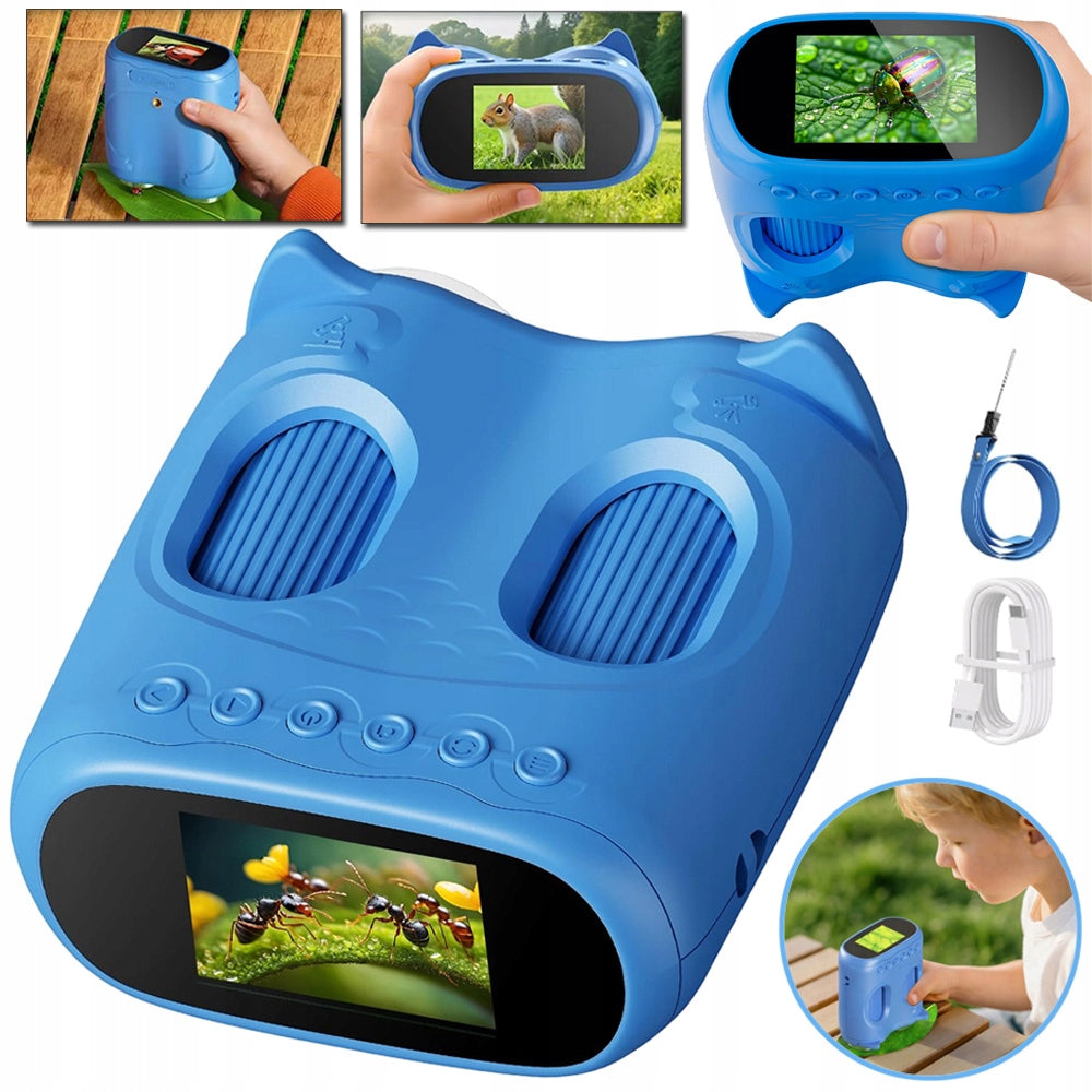 2 IN 1 MICROSCOPE AND TELESCOPE, PORTABLE MINI POCKET MICROSCOPE, TOY