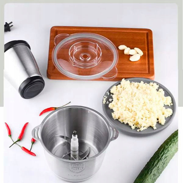 2 L ELECTRIC BLENDER FOR MEAT AND VEGETABLES WITH ADDITIONAL GLASS BOWL Manufacturer code 335786420