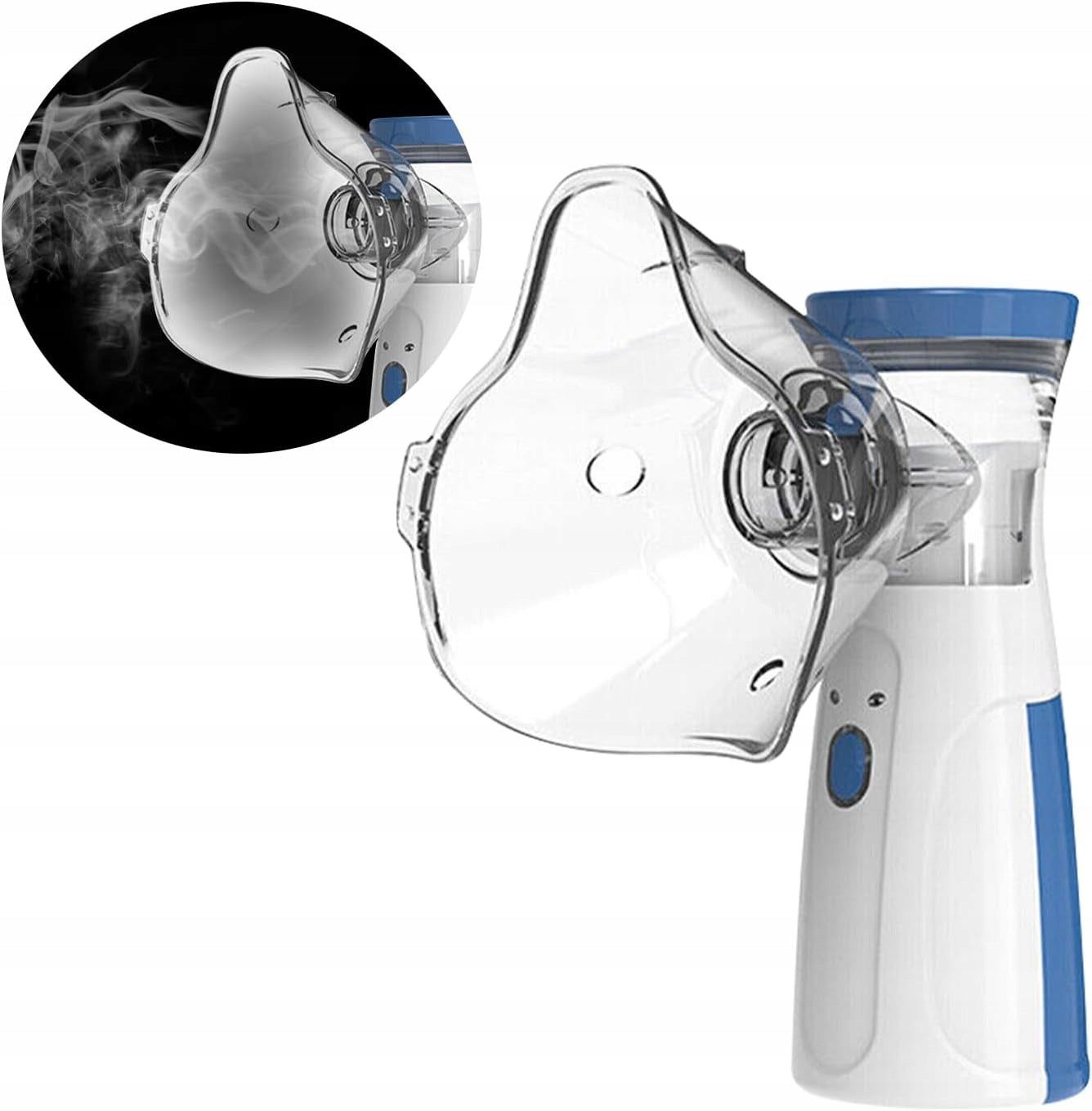 2*NEBULIZER INHALER FOR CHILDREN AND ADULTS PORTABLE SILENT BATTERY Medical device no