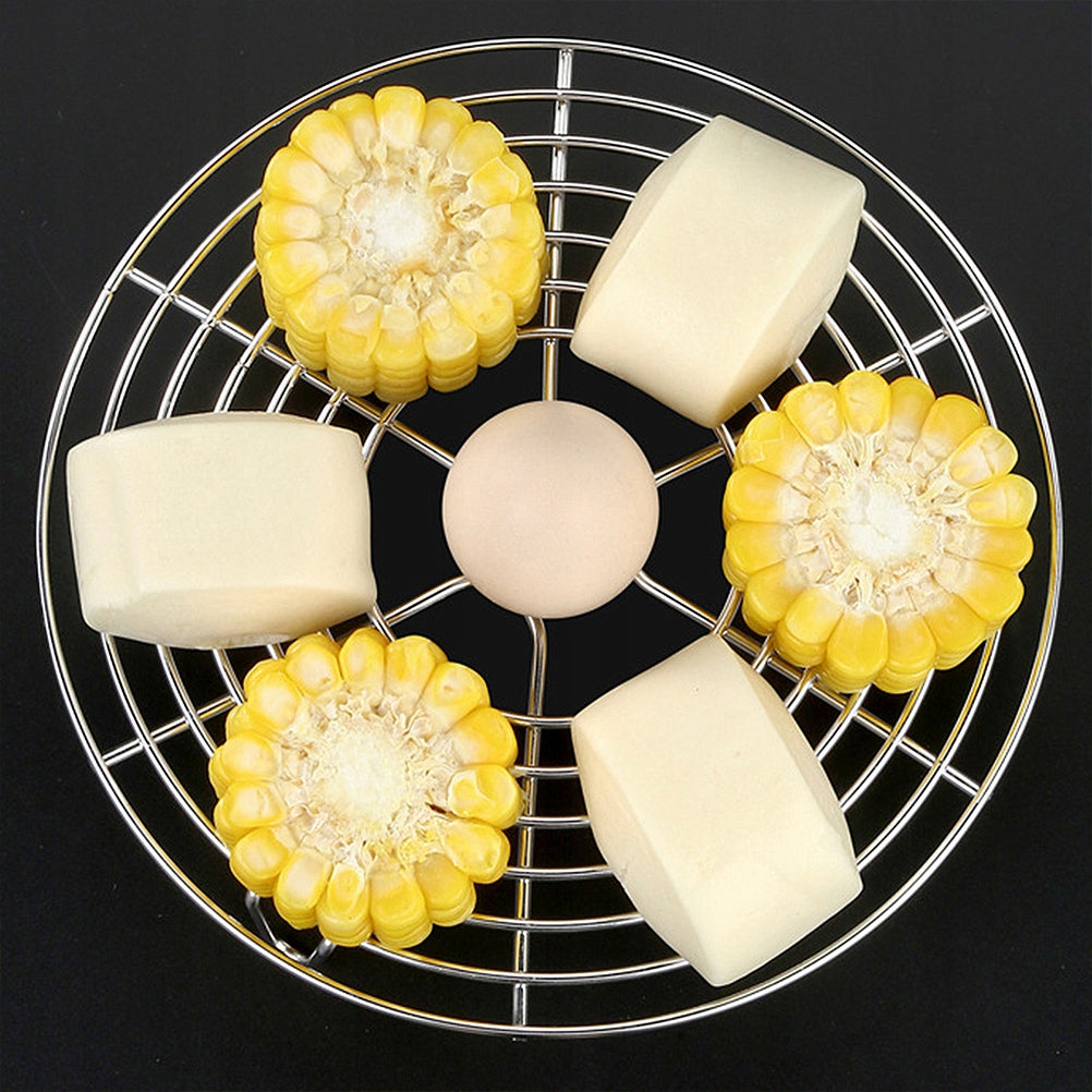 2 PCS DURABLE KITCHEN STEAMING EGG RACK HOLDER Capacity 1 l