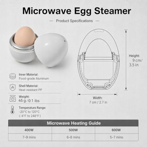 2 PCS MICROWAVE OVARY FOR HOME gift included Dominant color clear