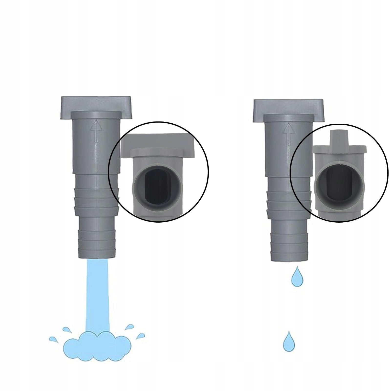 2 PCS SHUT-OFF VALVE FOR SWIMMING POOLS WITH 32MM POOL SHUT-OFF TAP CONNECTION Manufacturer code zawór basenowy 9 szt.