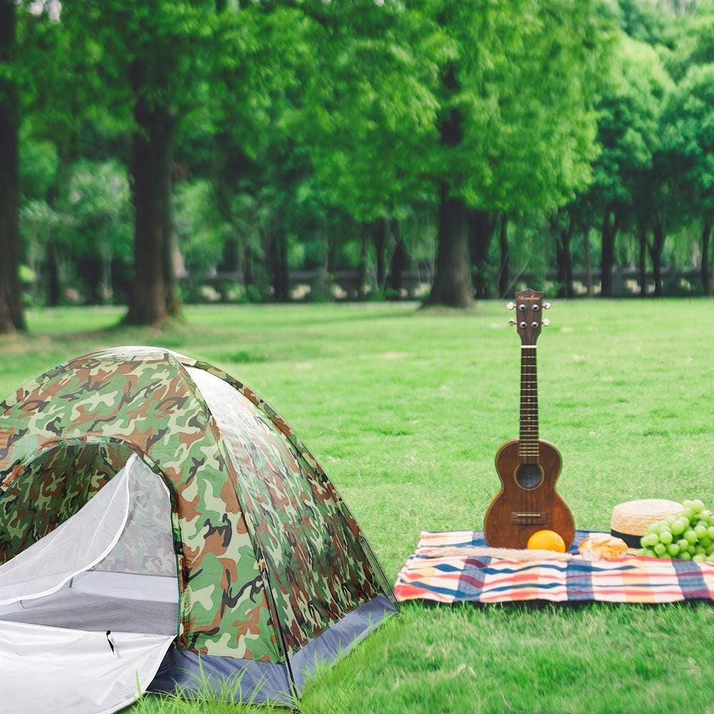 2-PERSON TOURIST TENT EASY TO CARRY AND UNFOLD 200*150CM Model namiot surwiwal