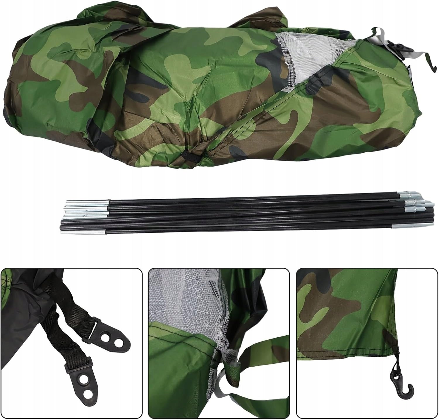 2-PERSON TOURIST TENT EASY TO CARRY AND UNFOLD 200*150CM Packaging status original