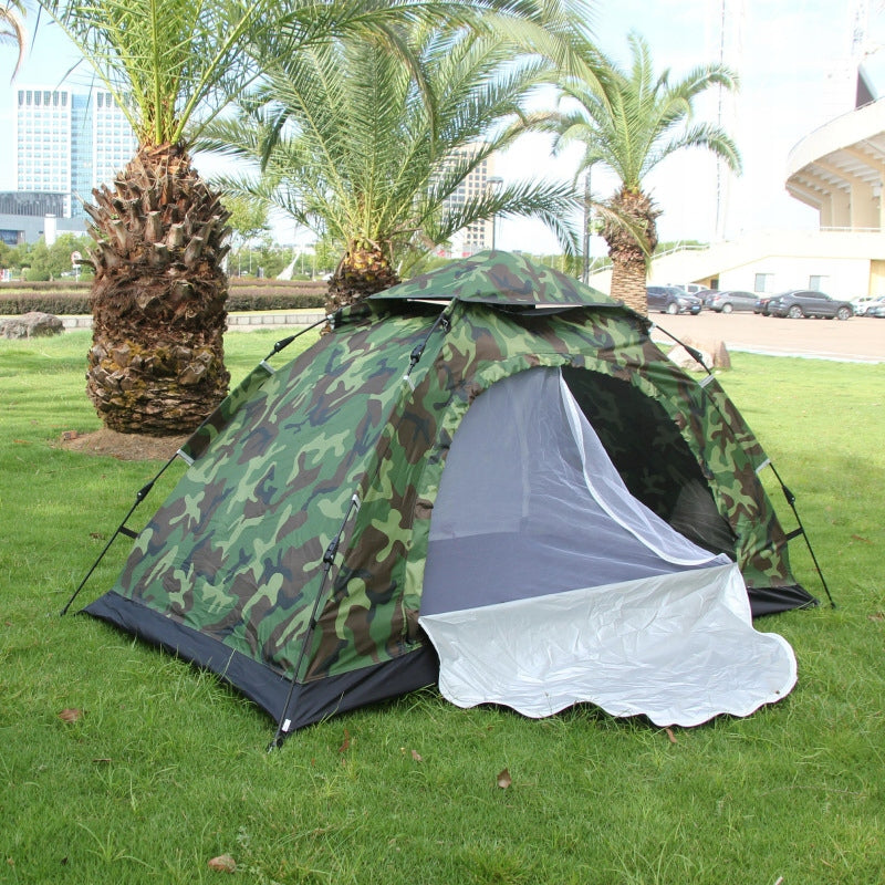 2-PERSON TOURIST TENT EASY TO CARRY AND UNFOLD 200*150CM Waterproofness 2000 mm